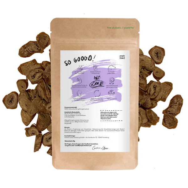 Super Leckerli Hühnerherzen (60g)