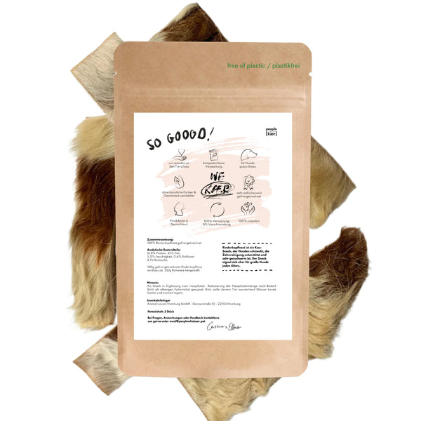 Kau Snack Rinderkopfhaut (170g)