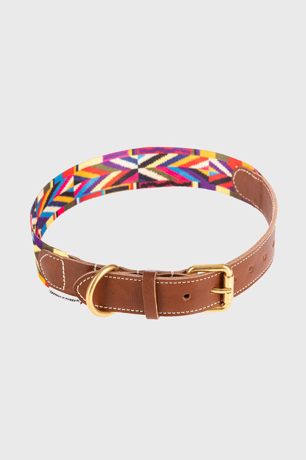 BoHo-Chic </p> Hundehalsband rainbow