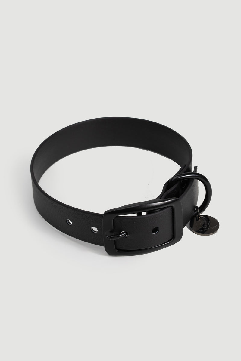 Active wear for active dogs </p> Set Hundehalsband und Leine in schwarz