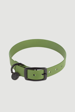 Active wear for active dogs </p> Hundehalsband in olive